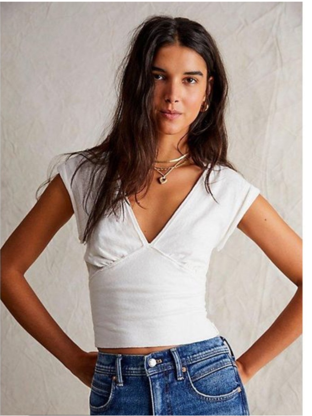 NWT Free People Ivy Tee